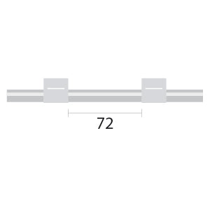 PVC Pump Tube Short 2tag 1.02mm ID White/White (PKT 12)