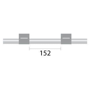 Contour Flared End PVC Pump Tube 2tag 1.30mm ID Grey/Grey (PKT 6)