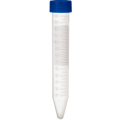 Schraubröhre 15 ml, 120 x 17 mm, Spitzboden, PP, Standarddruck, mit montiertem Verschluss (500 Stk.)