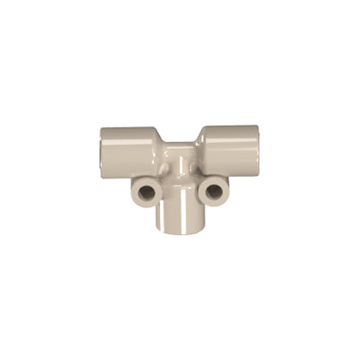 Tee for Bubble Injector Assembly